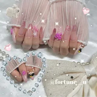 ネイル 💜5/4空✩.* Yuuna💜のネイルデザイン