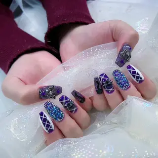 ネイル パーツ全部¥110 サロンミミのネイルデザイン