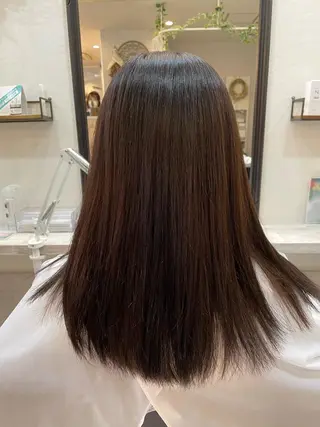 ロング 津田 あかねのヘアスタイル