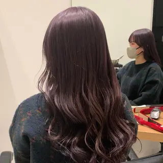 ロング カラー れい🫧 ハイトーン特化のヘアスタイル