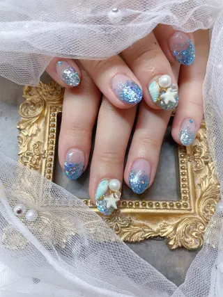 ネイル マジック ミラーのネイルデザイン