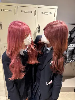 カラー 透明感ベージュ🤎 ナチュラルレイヤーのヘアスタイル