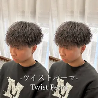 パーマ メンズ メンズ特化美容師 /おしゃれ泥棒のヘアスタイル