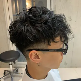 パーマ hoNua. 栄/透明感カラーのヘアスタイル