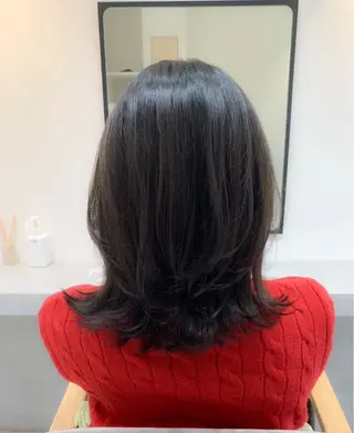 ミディアム fizelle 南堀江のヘアスタイル