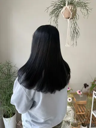 ロング カラー 🌷花屋併設サロン 荘司まゆり🌷のヘアスタイル