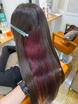 ロング カラー Nifty所属・勢力 星南のヘアスタイル