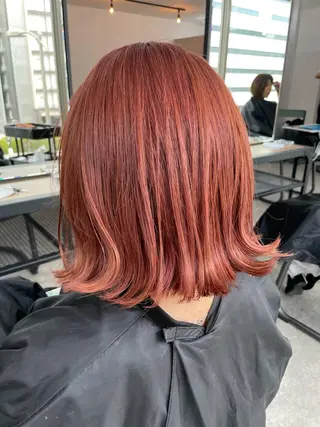 ショート カラー パーマ ヘアアレンジ メンズ キッズ ネイル マツエク・マツパ カラー特化サロン Eir心斎橋のヘアスタイル