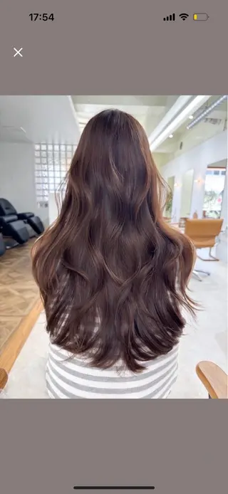 ロング 🎀 うる艶透明感 カラー / 錦糸町のヘアスタイル