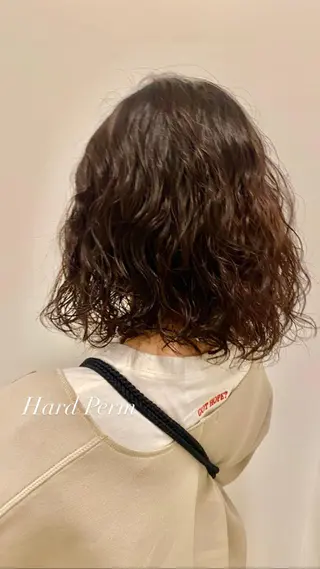 ミディアム パーマ メンズ 韓国スタイル Akiraのヘアスタイル