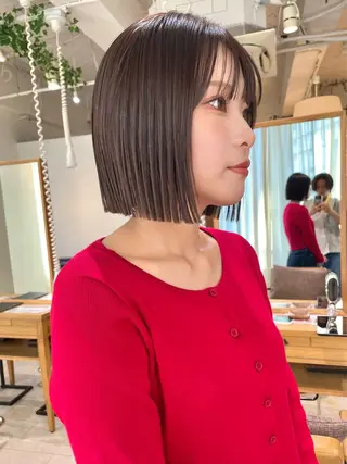 ショート カラー くがれいじ 梅田/ショート/ボブのヘアスタイル