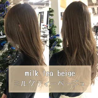 ロング カラー 松本 翔吾のヘアスタイル