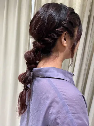 ヘアアレンジ 美髪✨髪質改善特化 🦩対馬🦩のヘアスタイル
