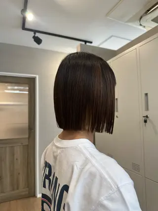 ミディアム juna🌺/海外 ヘア/ハイトーンのヘアスタイル