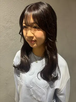 ロング Maki /透明感カラーのヘアスタイル