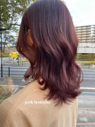 ミディアム カラー パーマ メンズ cipre miyabiのヘアスタイル