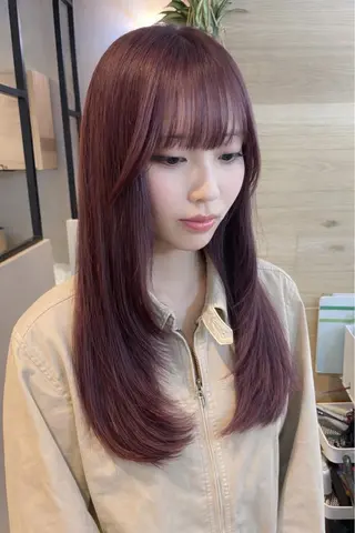 ロング EIGHT　サイショ ミズキのヘアスタイル