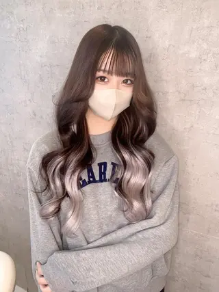 ロング エクステサロン GRIZZのヘアスタイル