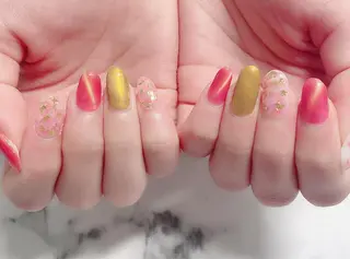 ネイル マジック ミラーのネイルデザイン