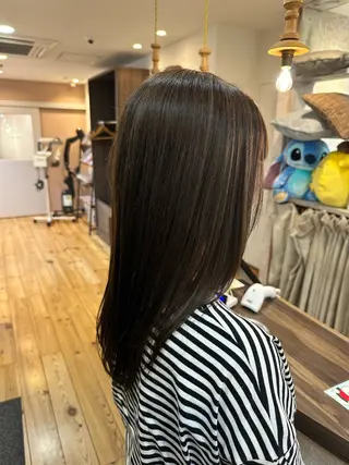 ロング カラー 渡部 楓葉のヘアスタイル
