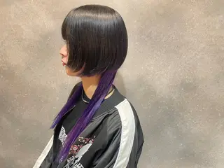 カラー 元自衛官美容師 つや。のヘアスタイル