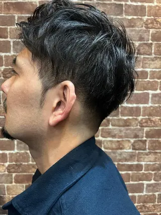 ショート カラー パーマ ヘアアレンジ メンズ キッズ ネイル マツエク・マツパ アイブロウ 久木原 ゆりのヘアスタイル