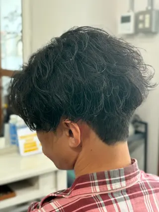 パーマ メンズ Snalyメンズ特化 スエハラのヘアスタイル