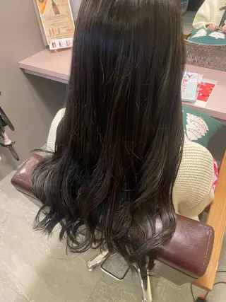 ロング hair make echo滿木あい花のヘアスタイル