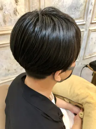 ショート メンズ 鷺沼駅徒歩1分 キシタクのヘアスタイル