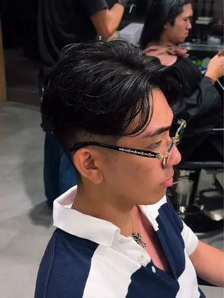 パーマ 小川 廉太朗のヘアスタイル