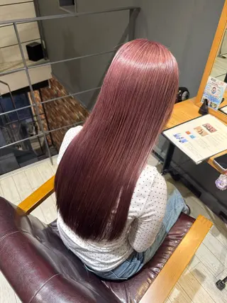 カラー みなつ/郡山駅前 /似合わせカラー✨️のヘアスタイル