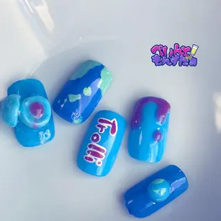 ネイル ぺいんともんすたぁ 鶴橋のネイルデザイン