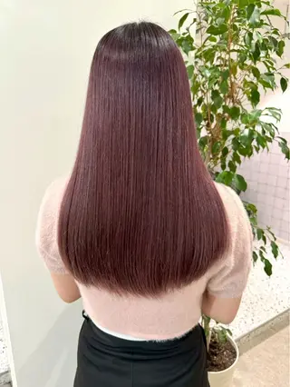 カラー 中村 俊介のヘアスタイル