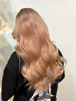 ロング カラー 杉本 優志のヘアスタイル