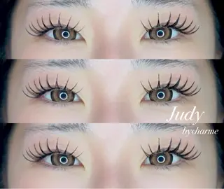 マツエク・マツパ Judy by charmeのマツエク・マツパデザイン