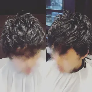 ショート メンズ Lumiere 鈴木翔平のヘアスタイル