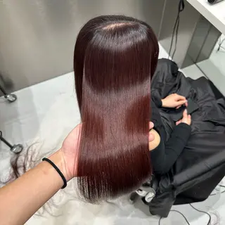 セミロング カラー ✨髪質改善艶カラー✨ リュウトのヘアスタイル