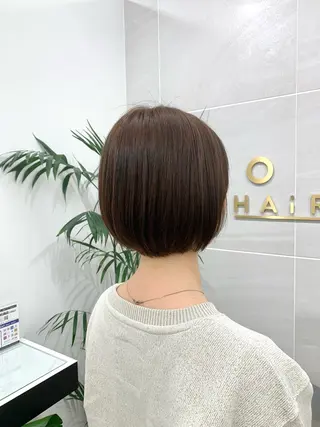 ショート カラー 本格ヘッドスパ🌿 ×ヘア 佐藤のヘアスタイル