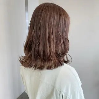 セミロング ♡透明感/艶カラー/ M a I ♡のヘアスタイル