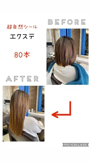 ロング 吉川 眞之亮のヘアスタイル