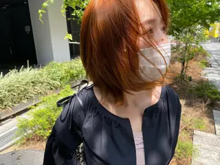 ミディアム 西尾 隆介のヘアスタイル