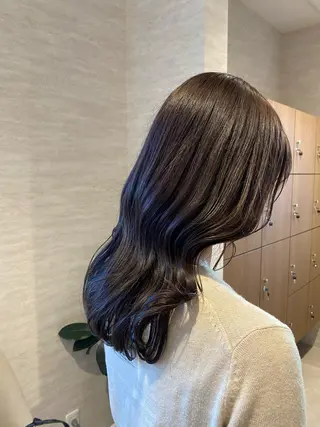 セミロング 森 千風優のヘアスタイル