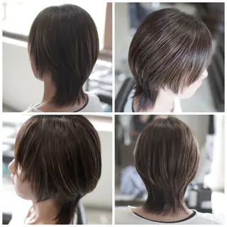 ミディアム パーマ 中島 剛のヘアスタイル