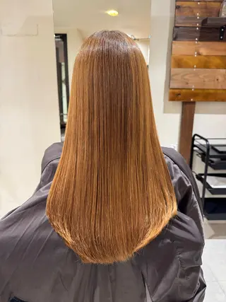 セミロング 髪質改善メニュー 長井 美佐子のヘアスタイル