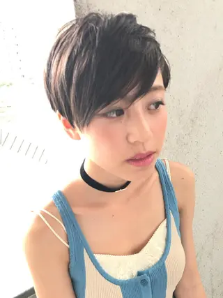 ショート ショートは任せて ミヤザキのヘアスタイル