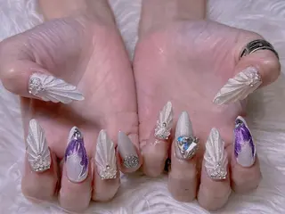 ネイル 長さだし専門店 M2　rikaのネイルデザイン