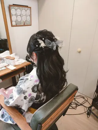 ヘアアレンジ HempBeauty 浅野アサミのヘアスタイル