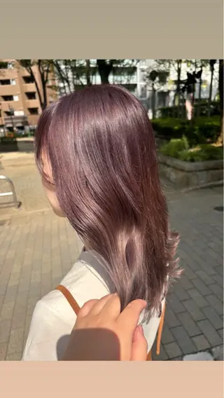 カラー 池袋 リピート◎武田藍花のヘアスタイル