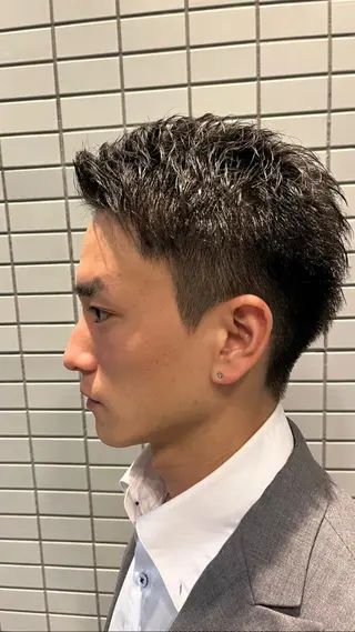 ショート メンズ 🏆メンズヘア特化 🥇代表りんぺーのヘアスタイル
