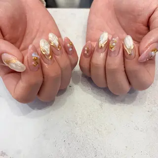 ネイル Sea  nail by emaのネイルデザイン